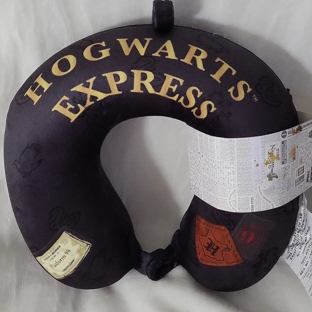 Harry Potter Black Hogwarts Express Neck Pillow